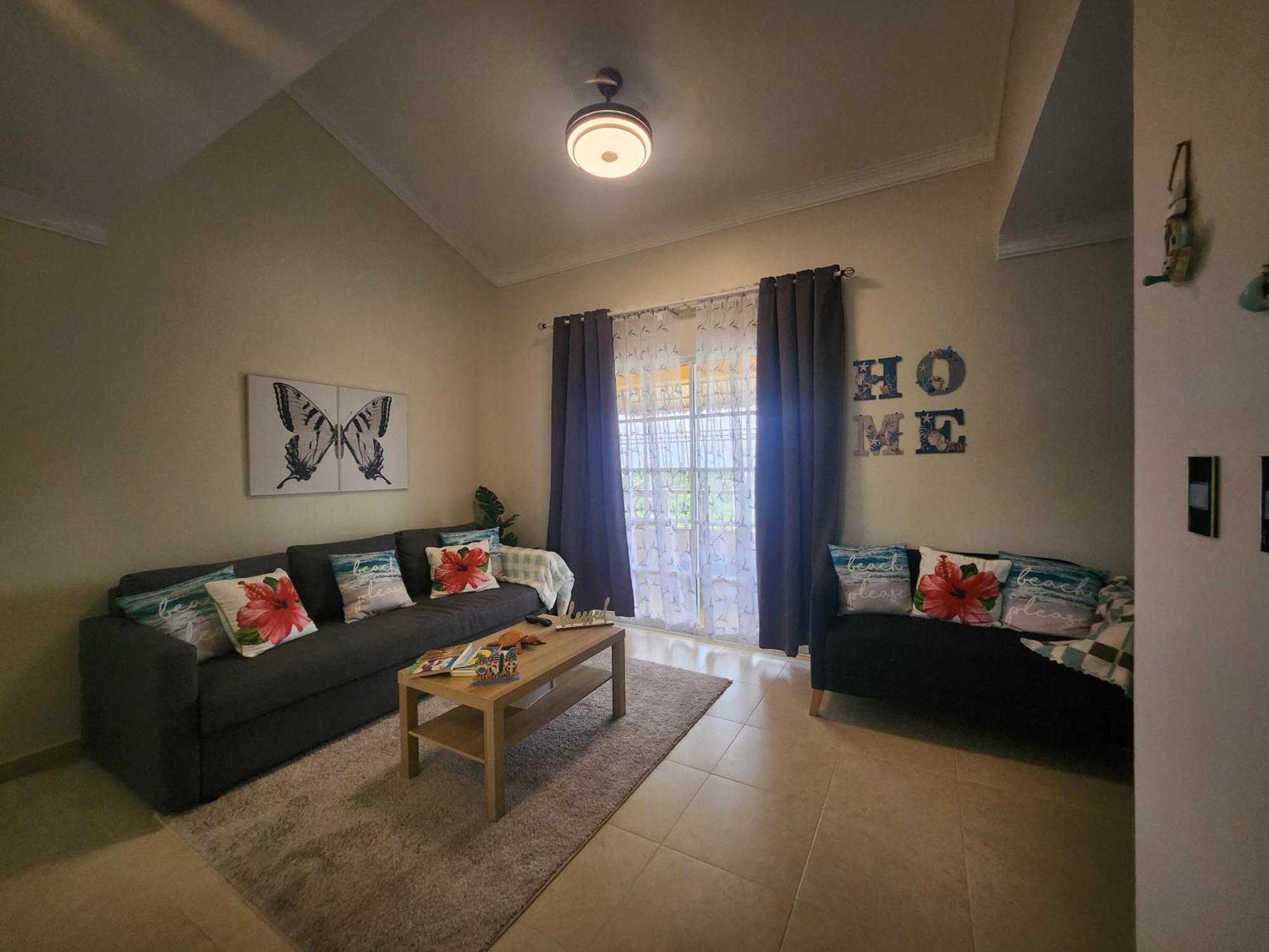 Casita Linda Larimar - 2Br Apartment With Rooftop, Bay Views, Fast Wifi, Near Beach In Barahona エクステリア 写真
