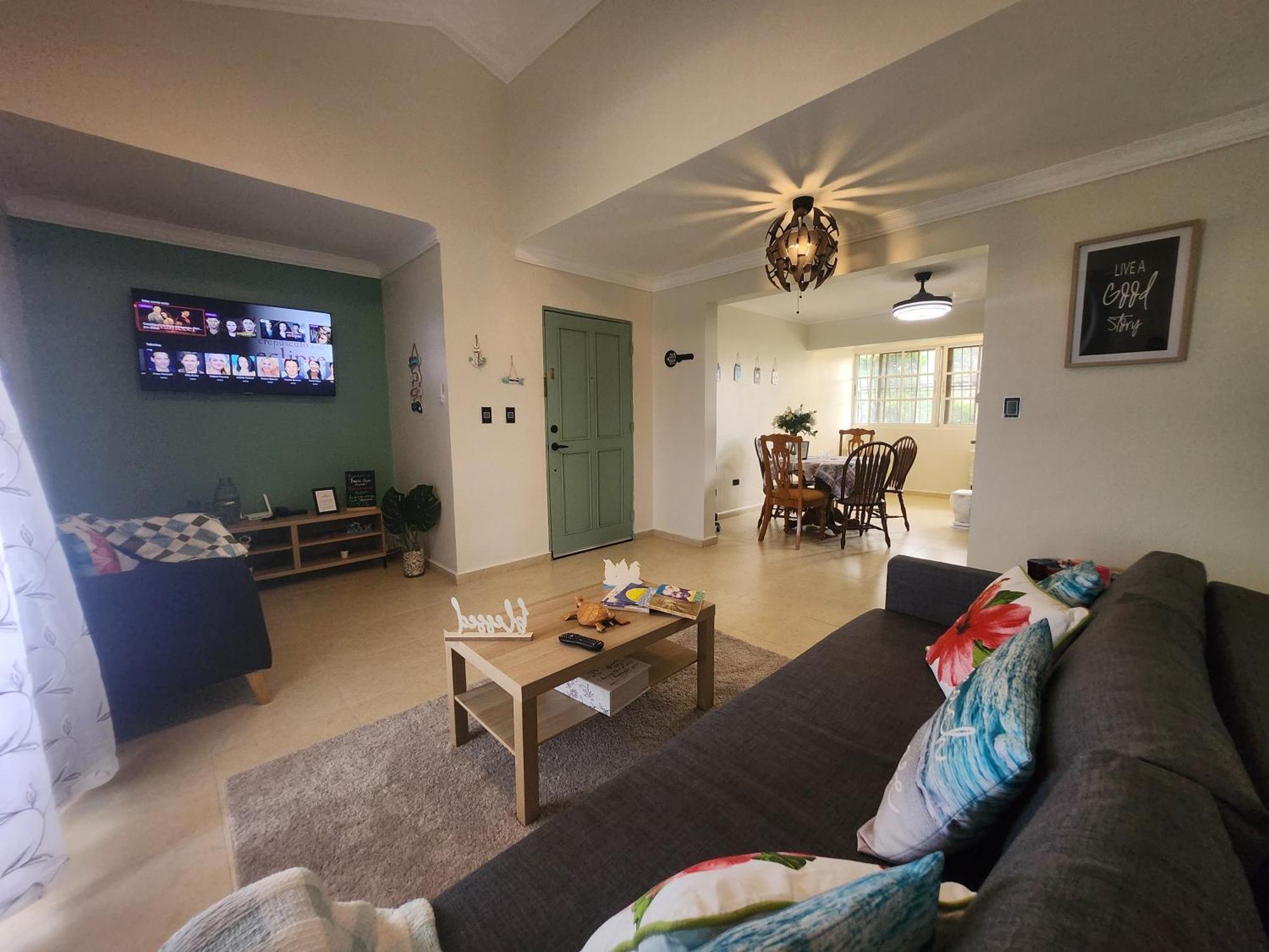 Casita Linda Larimar - 2Br Apartment With Rooftop, Bay Views, Fast Wifi, Near Beach In Barahona エクステリア 写真